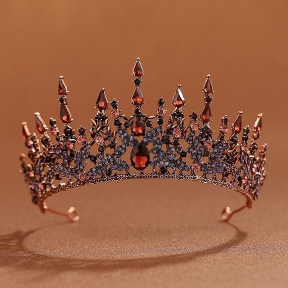 Queen Crown Rhinestone Wedding